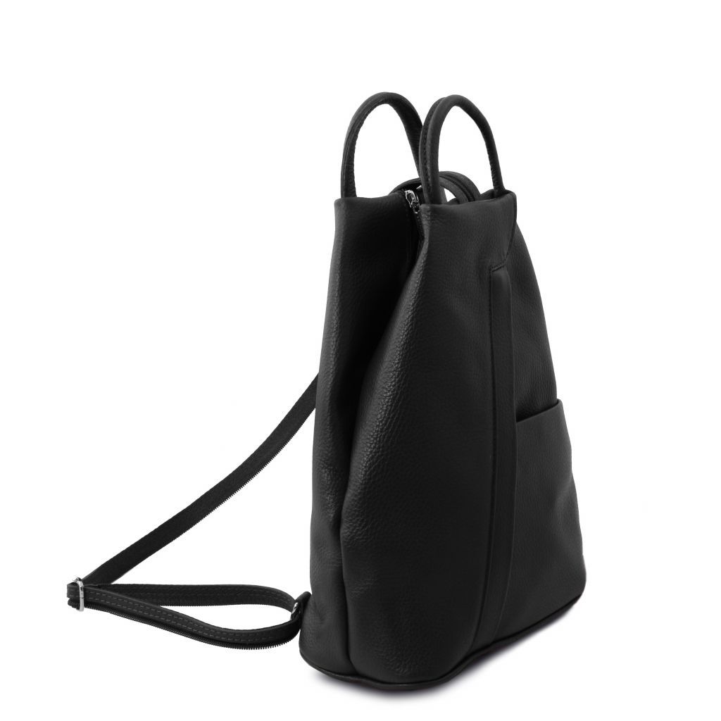 shanghai-soft-leather-backpack-tl141881 - Musta - kuva 2