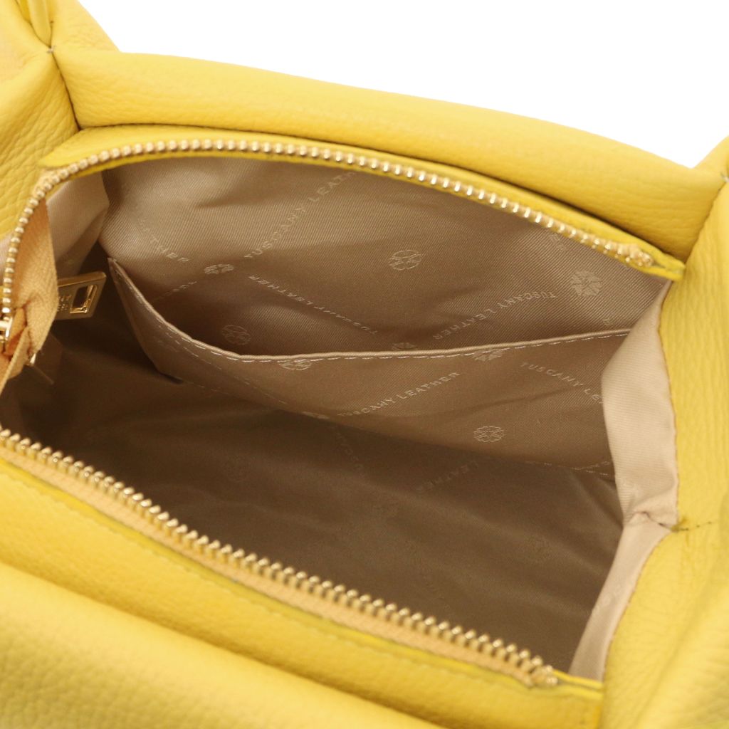 nora-soft-leather-handbag-tl142372 - Pastellinkeltainen - kuva 6