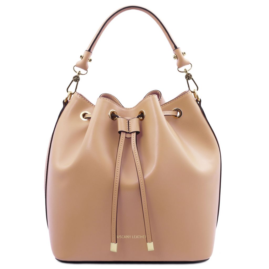 vittoria-leather-bucket-bag-tl141531 - Samppanja