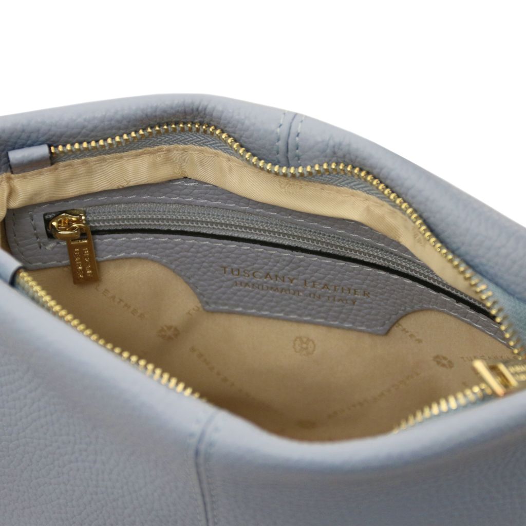 tl-bag-soft-leather-shoulder-bag-tl141720 - Vaaleansininen - kuva 3