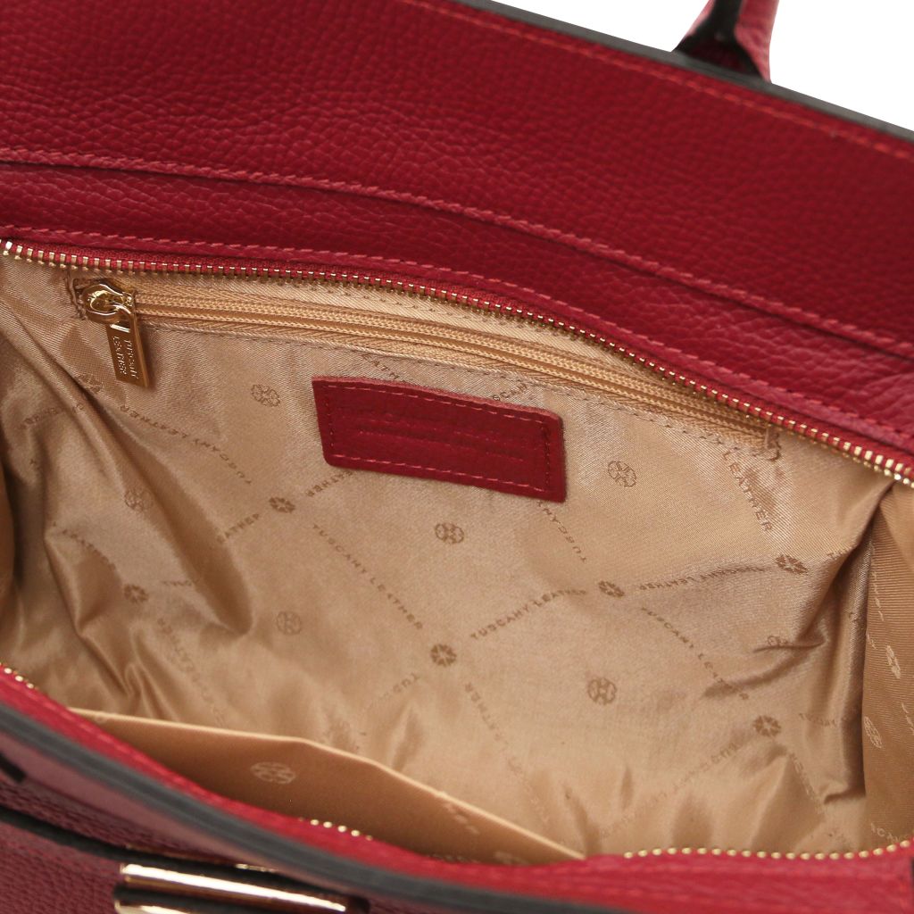 origami-leather-tote-tl142507 - Punainen - kuva 7