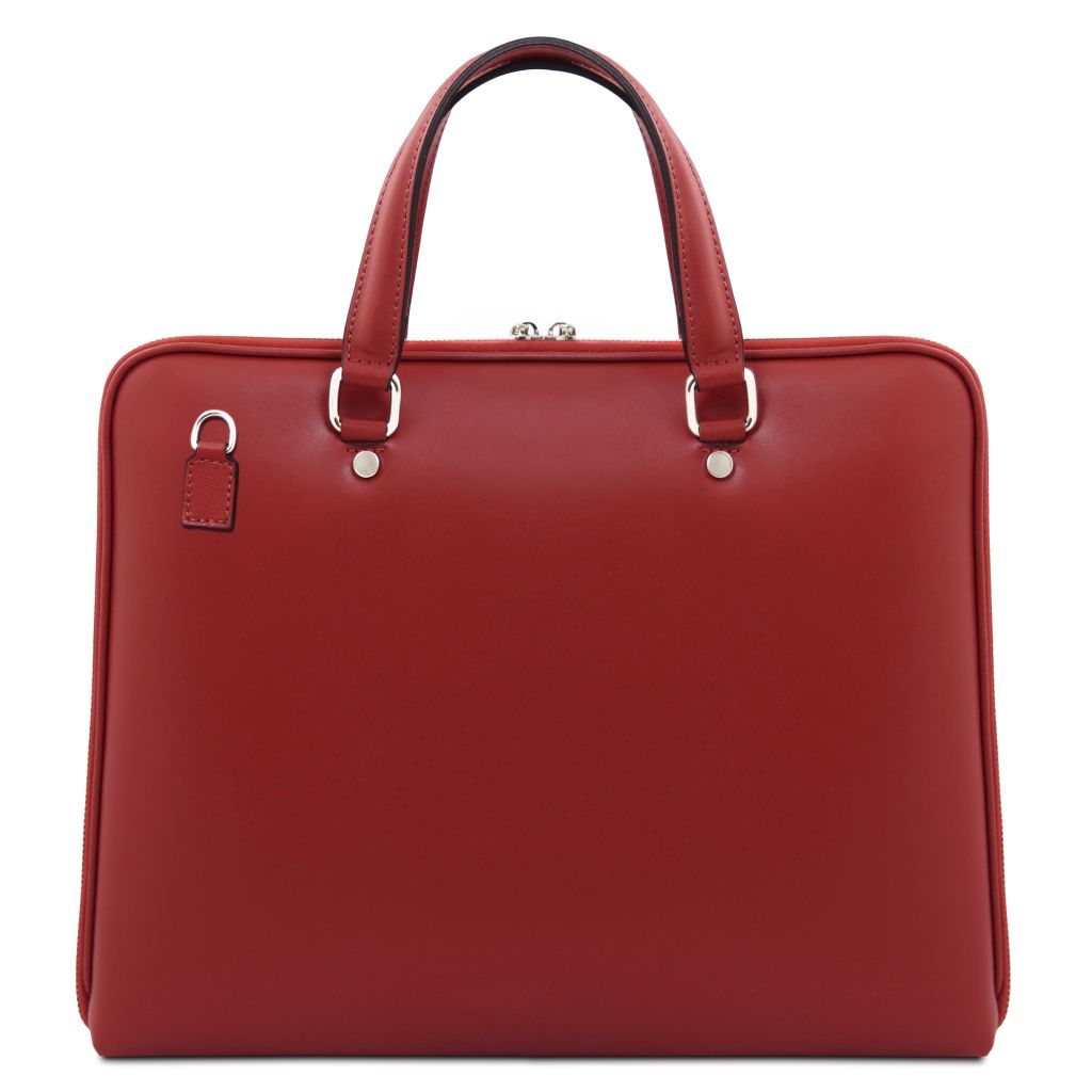verona-saffiano-leather-business-bag-tl142547 - Punainen - kuva 3