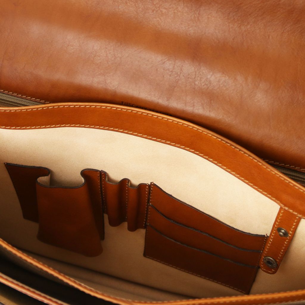 cremona-leather-briefcase-3-compartments-tl142448 - Luonnonväri - kuva 5