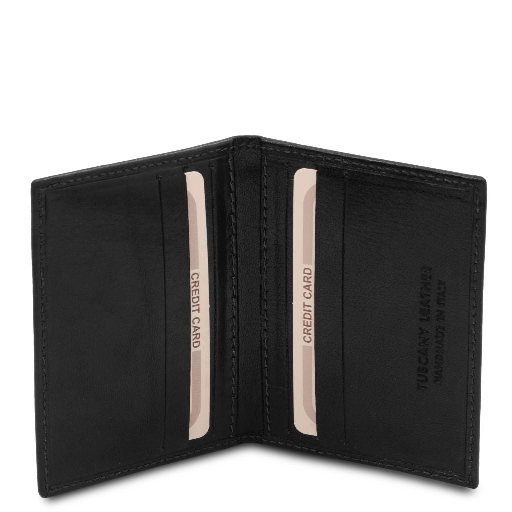 exclusive-leather-card-holder-tl142063 - Musta - kuva 2