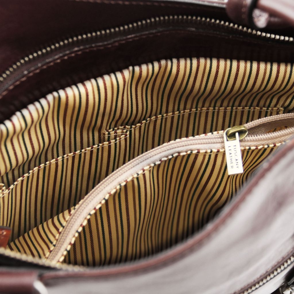 patty-leather-convertible-backpack-shoulderbag-tl141497 - Tummanruskea - kuva 6