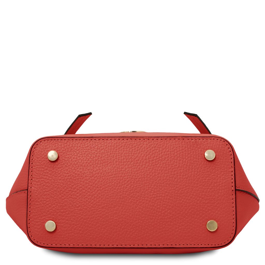 legame-leather-handbag-small-size-tl142482 - Koralli - kuva 4