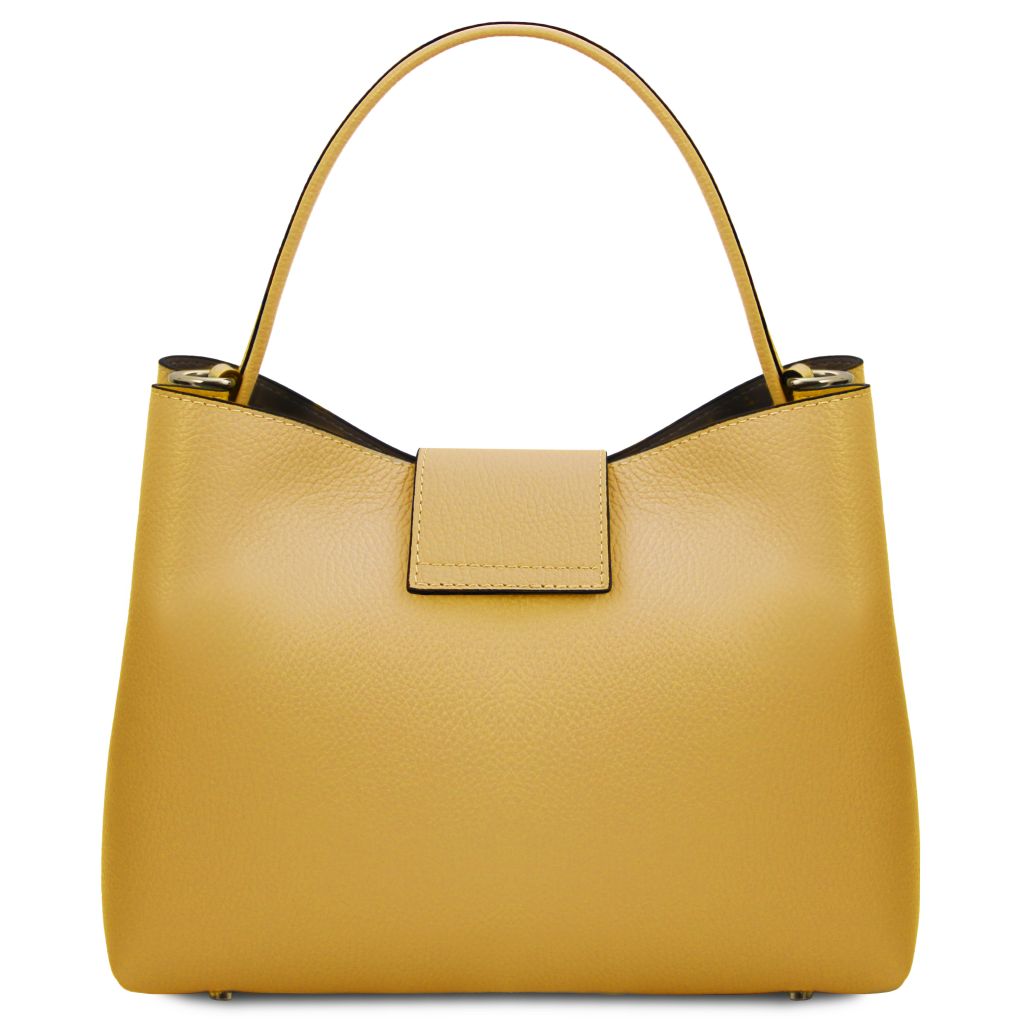 clio-leather-secchiello-bag-tl142356 - Pastellinkeltainen - kuva 3