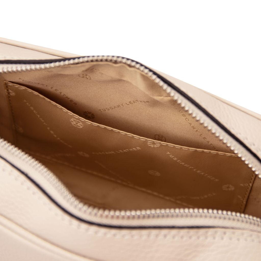 cubetto-leather-shoulder-bag-tl142499 - Beige - kuva 7