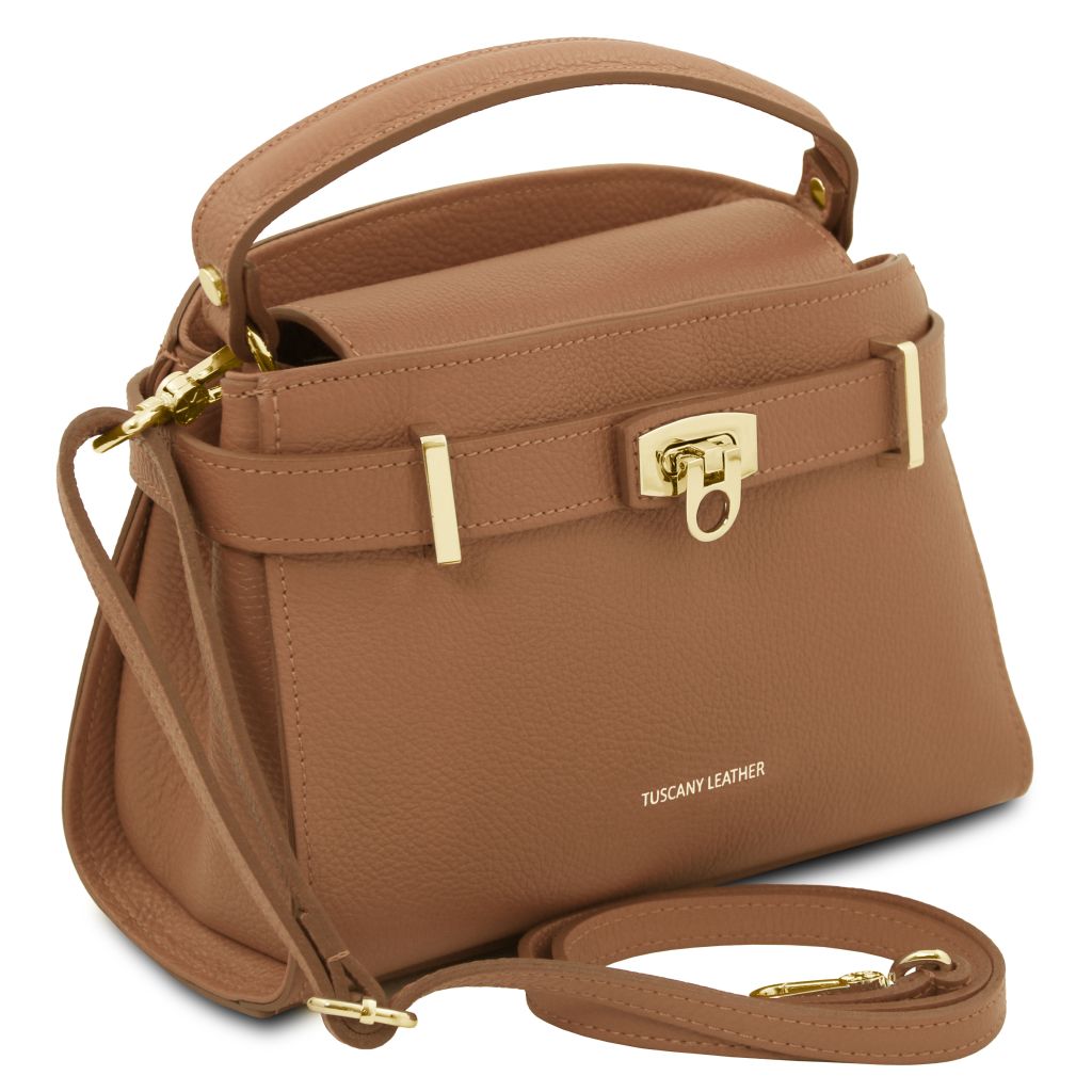 maisy-leather-tote-tl142455 - Karamelli - kuva 2