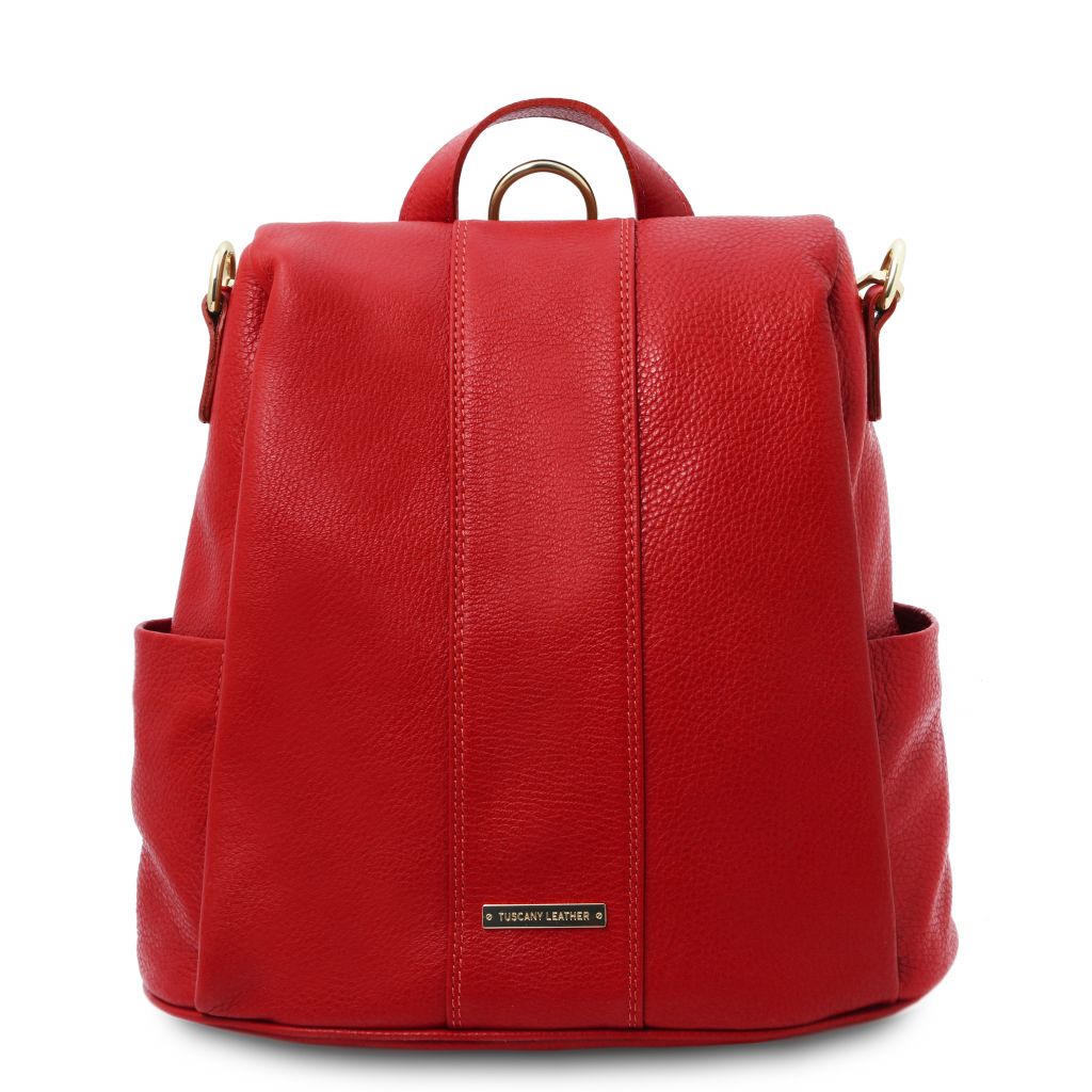 tl-bag-soft-leather-backpack-tl142138 - Huulipunainen