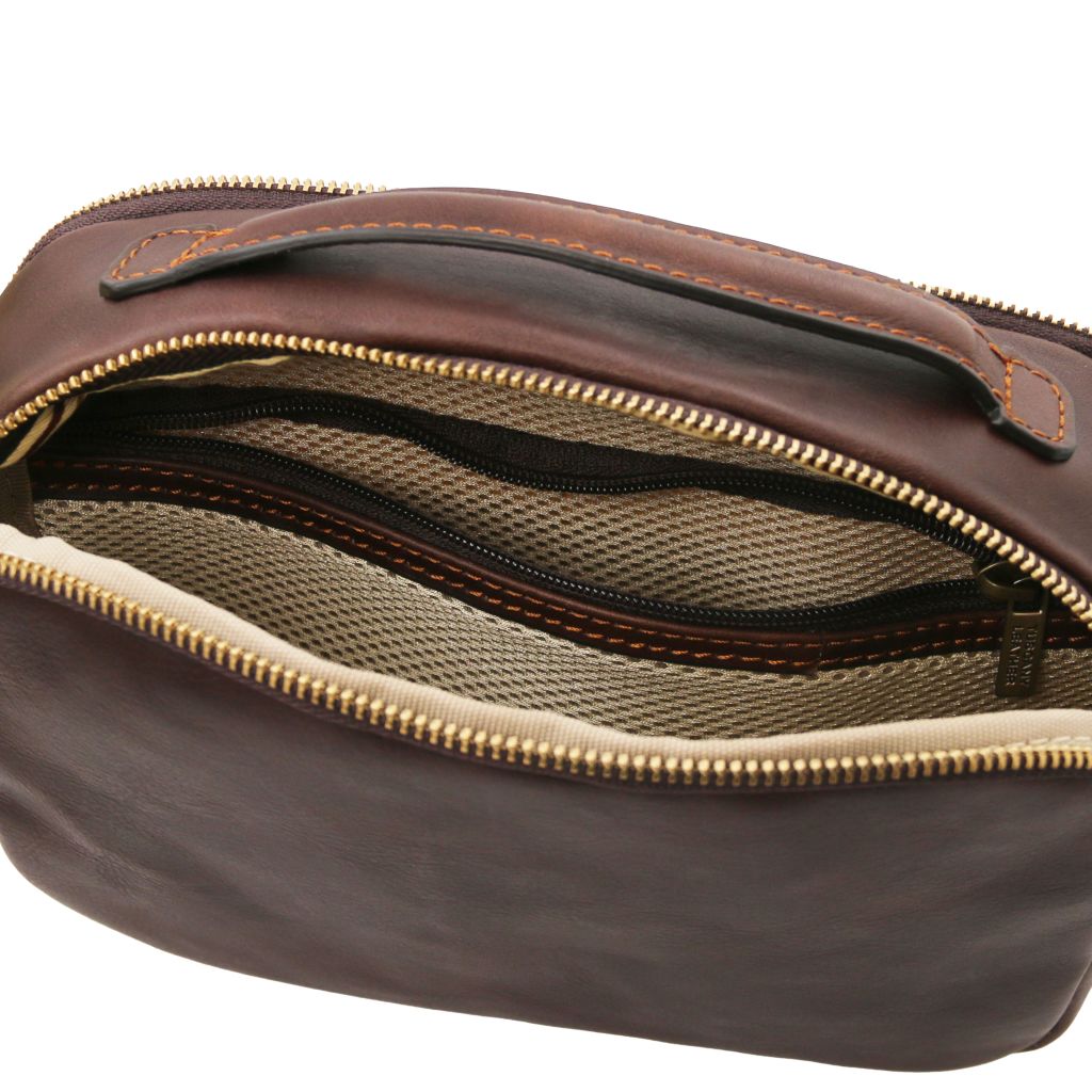marvin-leather-toiletry-bag-tl142326 - Tummanruskea - kuva 6