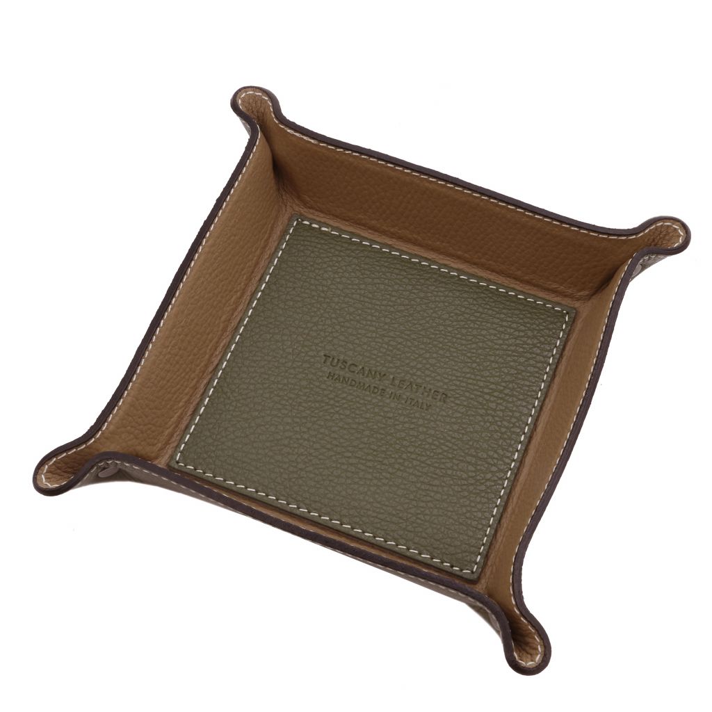 leather-valet-tray-tl142159 - Oliivinvihreä - kuva 2