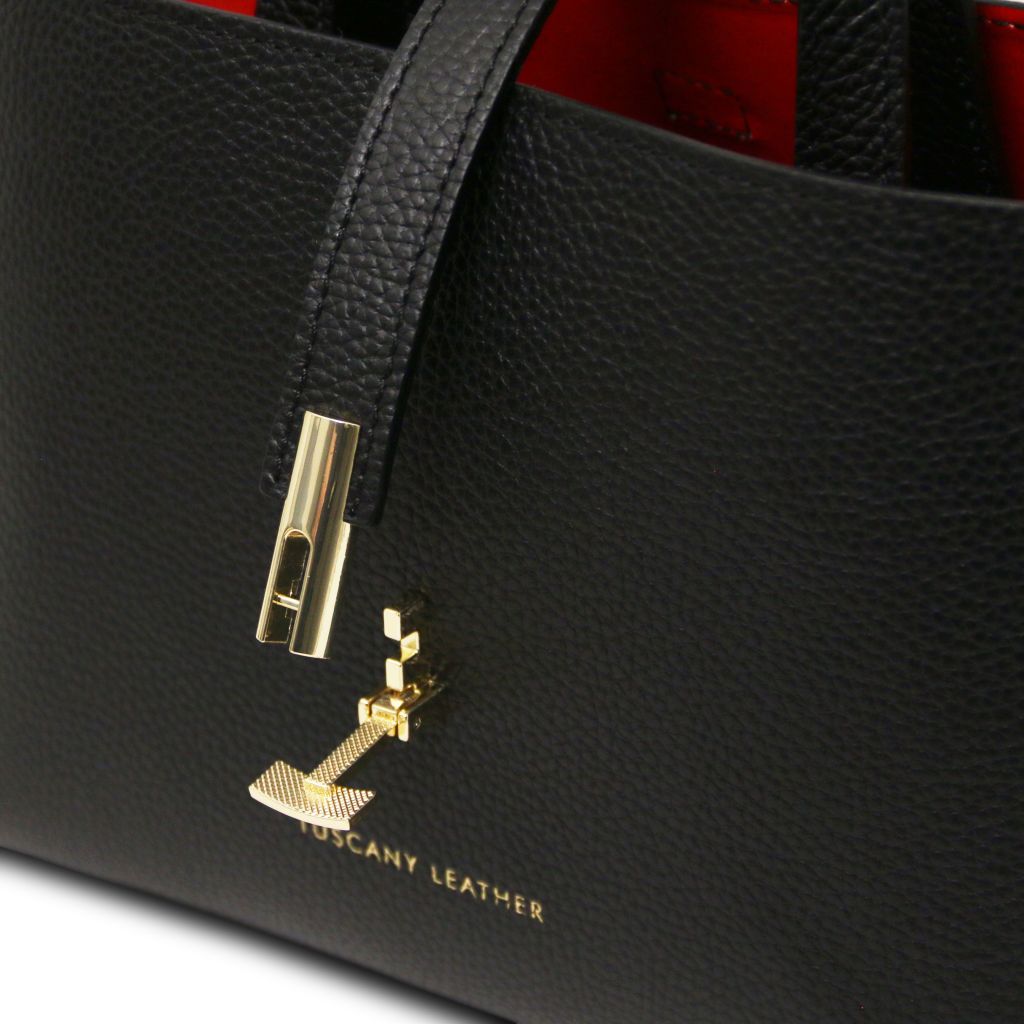 agatha-leather-handbag-tl142456 - Musta - kuva 5