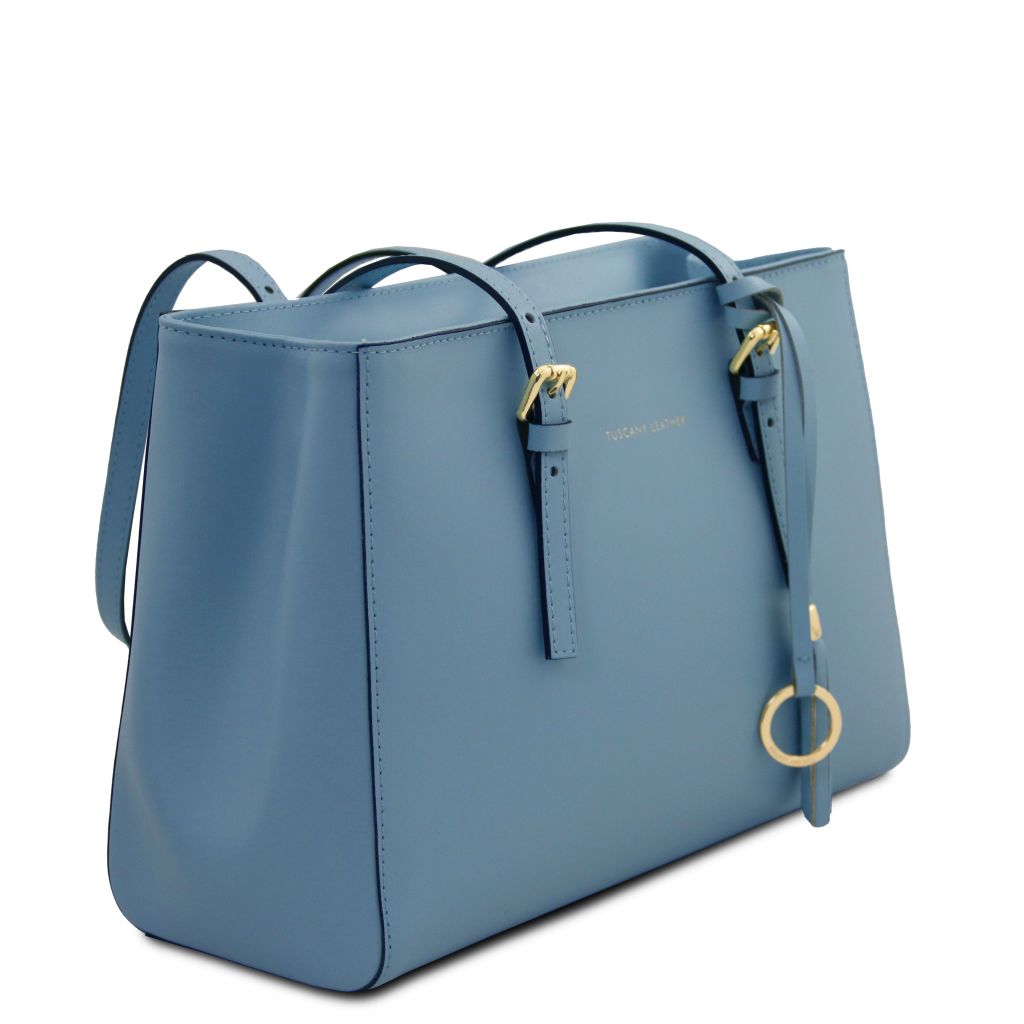 tl-bag-leather-shoulder-bag-tl142037 - Deniminsininen - kuva 2