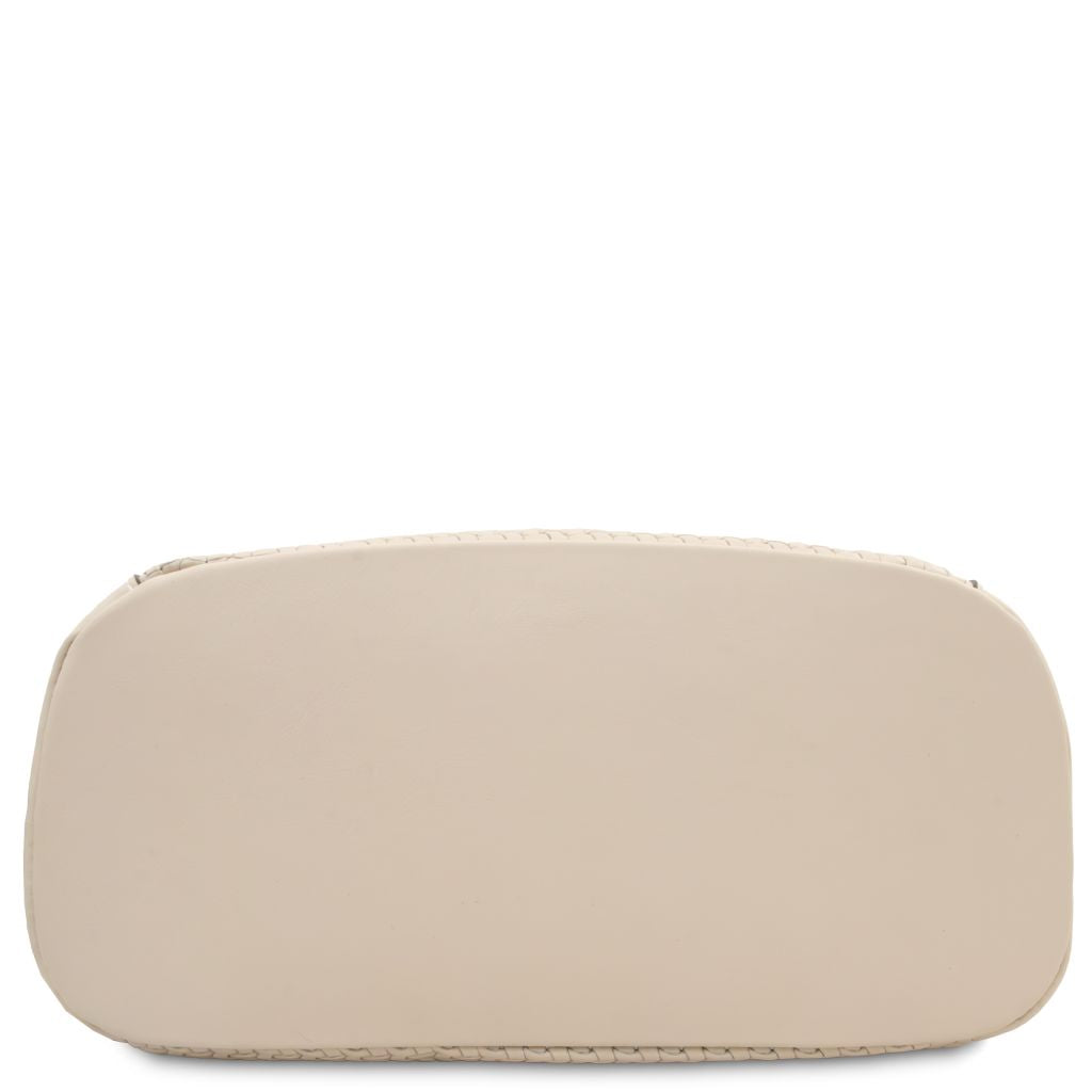 dedalo-woven-printed-leather-backpack-tl142576 - Beige - kuva 4