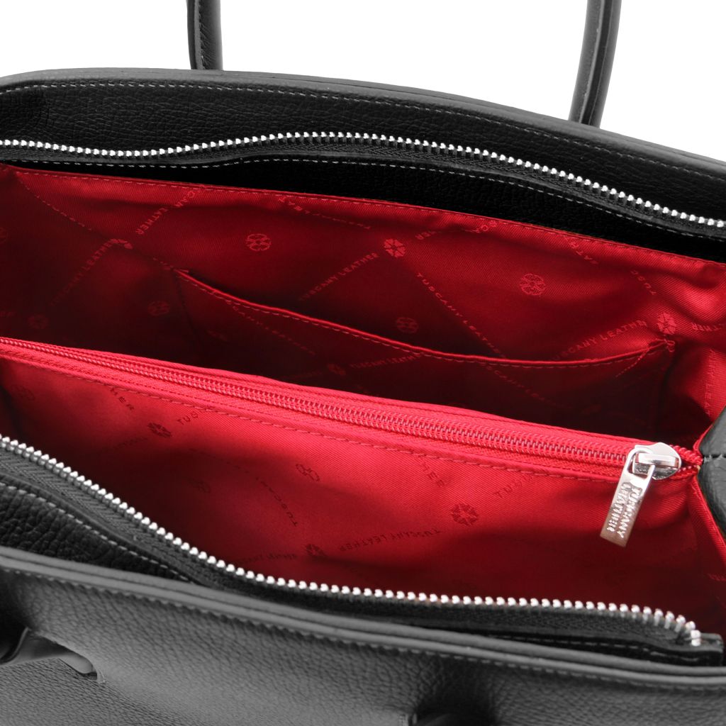 camelia-leather-handbag-tl141728 - Musta - kuva 5