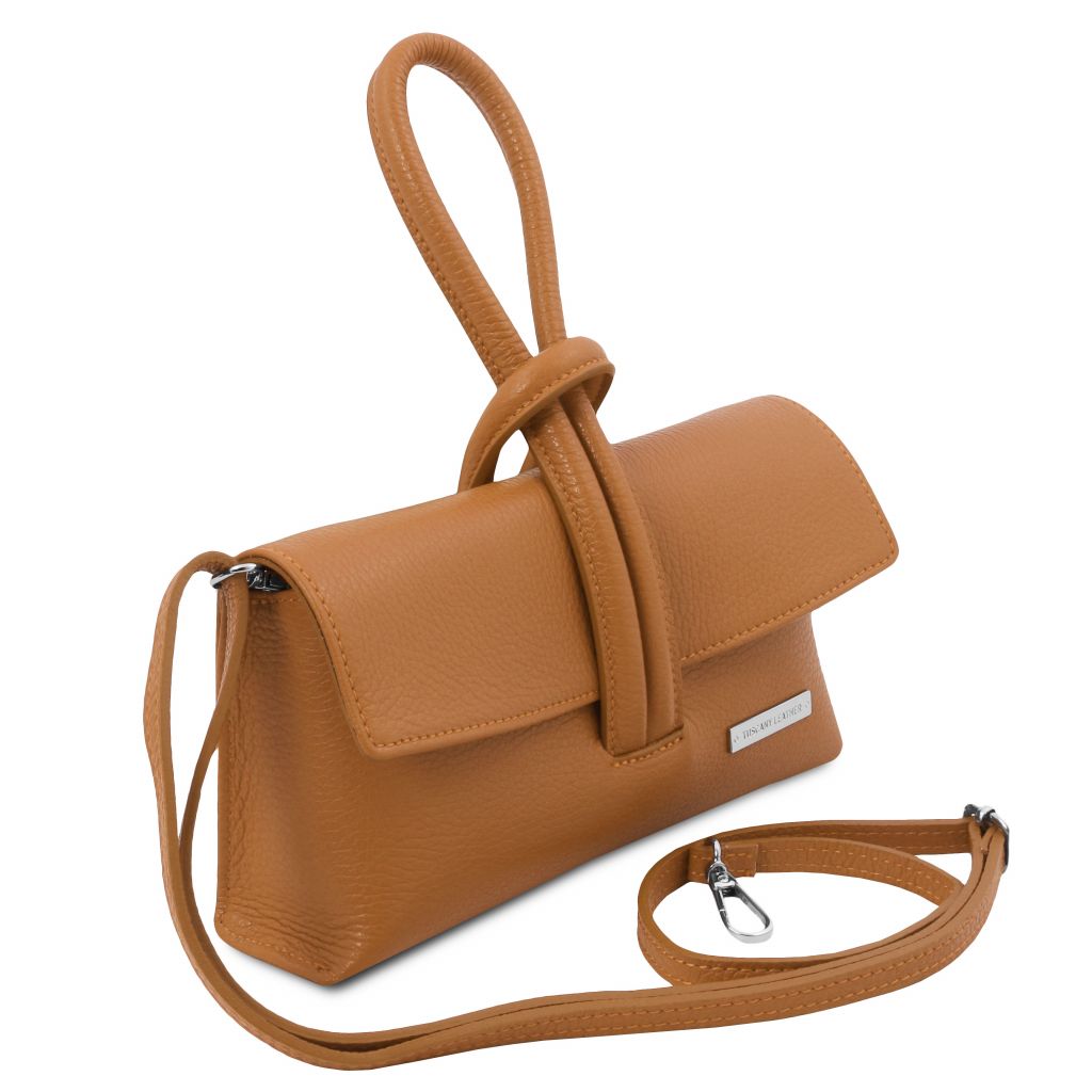 tl-bag-leather-clutch-tl141990 - Konjakki - kuva 2