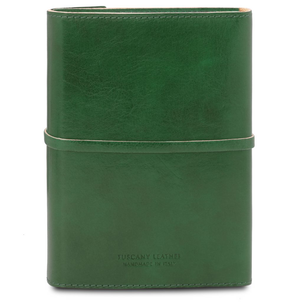 leather-journal-notebook-tl142027 - Metsänvihreä - kuva 3