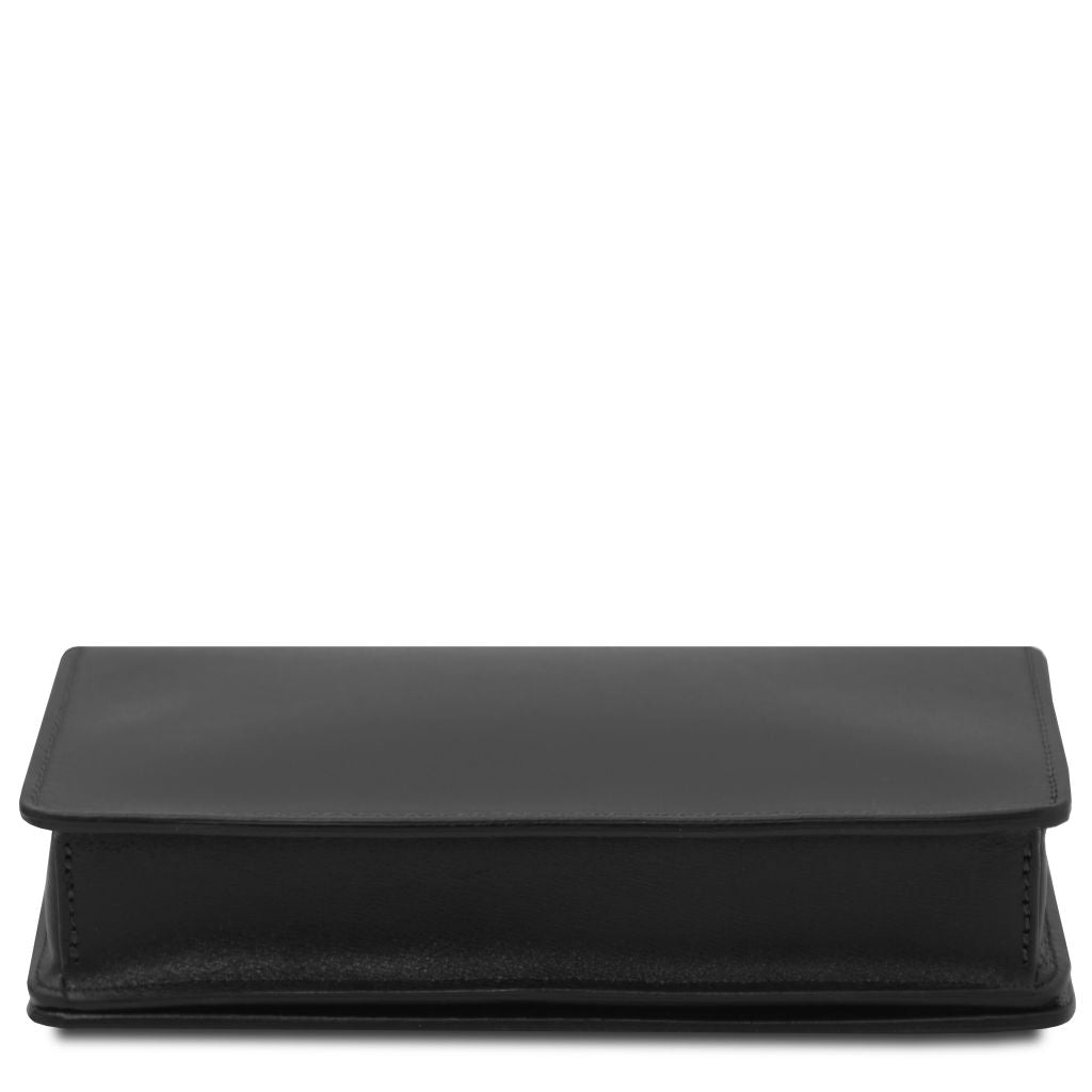 opera-leather-clutch-with-chain-strap-tl142505 - Musta - kuva 4