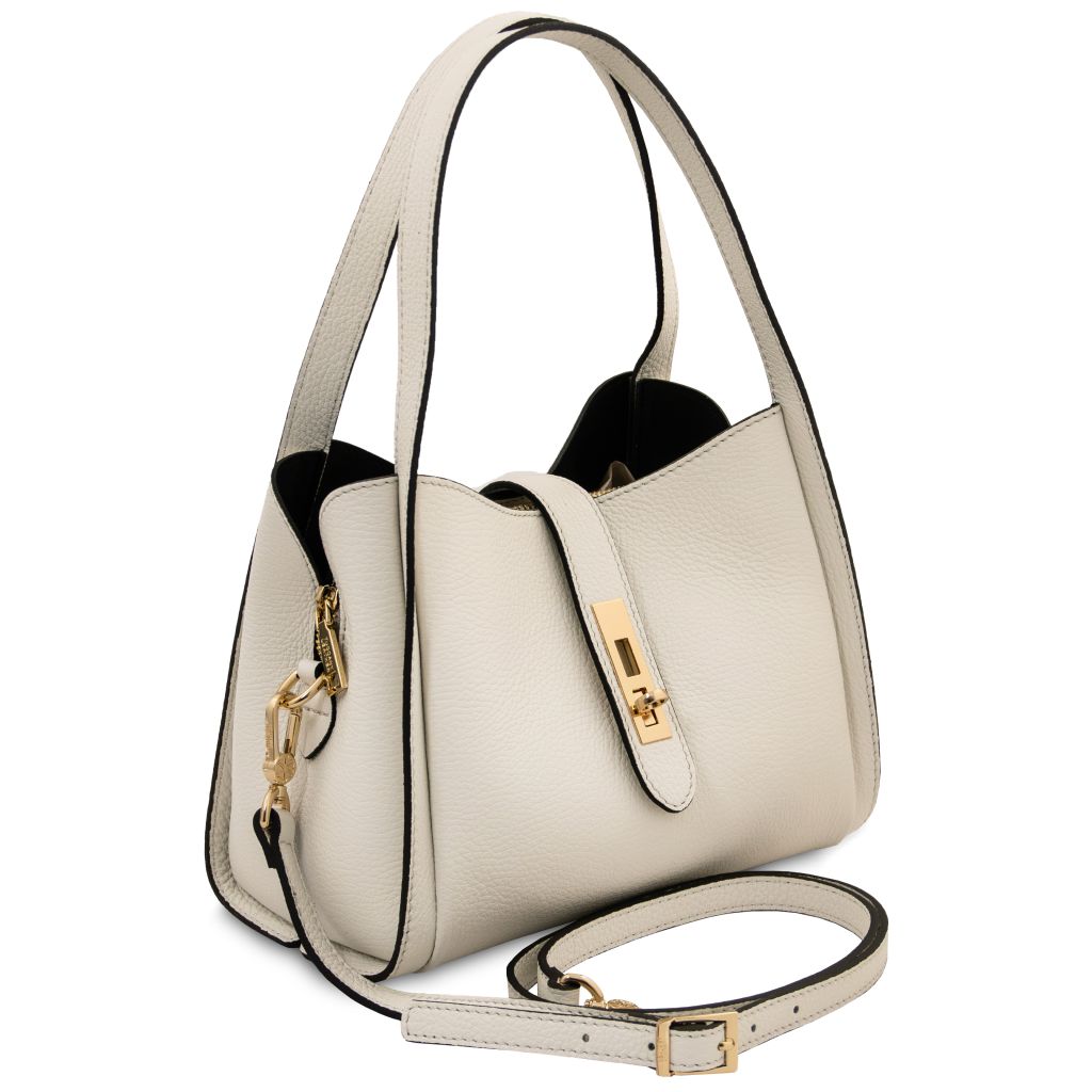 soave-soft-leather-handbag-tl142583 - Beige - kuva 2