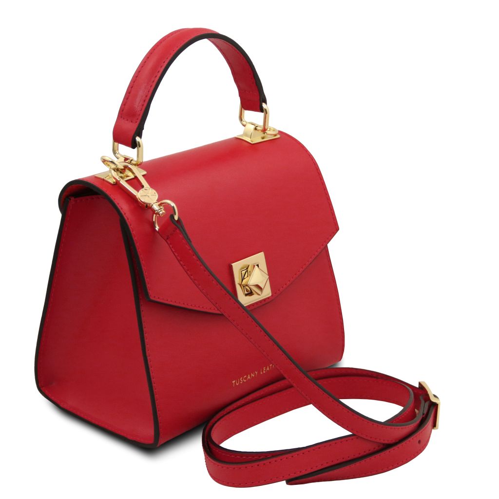 tl-bag-leather-handbag-tl142203 - Huulipunainen - kuva 2
