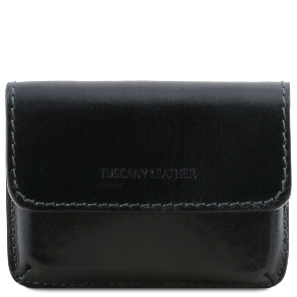 exclusive-leather-business-cards-holder-tl141378 - Musta
