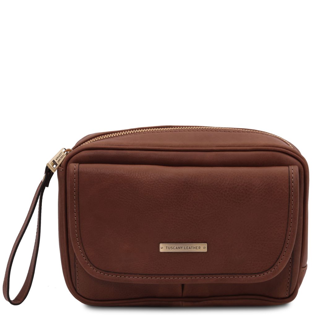ivan-leather-handy-wrist-bag-for-men-tl140849 - Ruskea