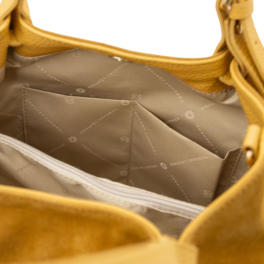diade-soft-leather-shopping-bag-tl142587 - Keltainen - kuva 6