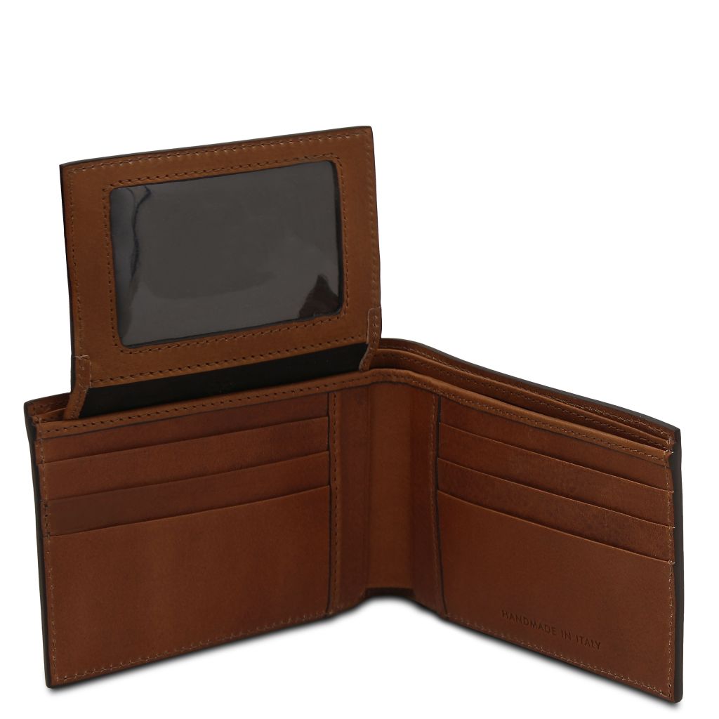 exclusive-3-fold-leather-wallet-for-men-tl142589 - Ruskea - kuva 3