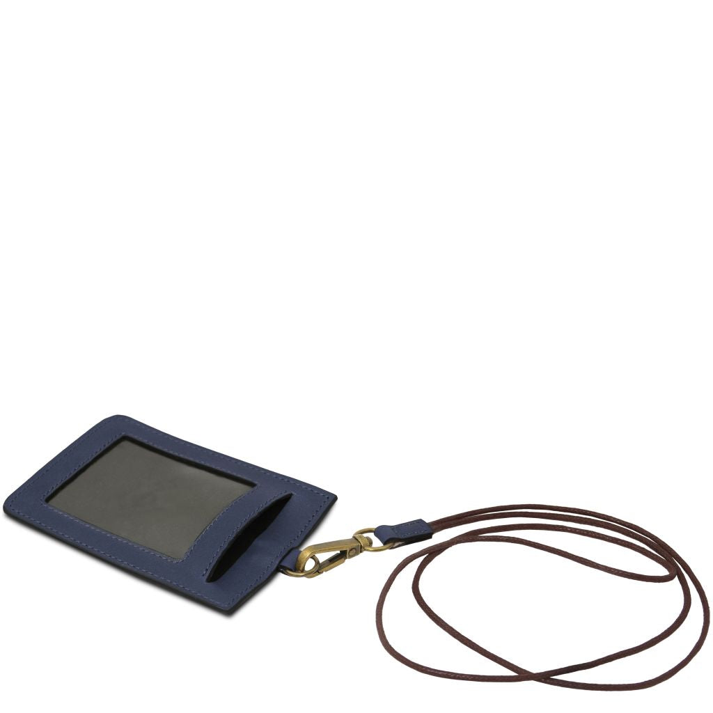 leather-badge-holder-tl142575 - Tummansininen - kuva 3