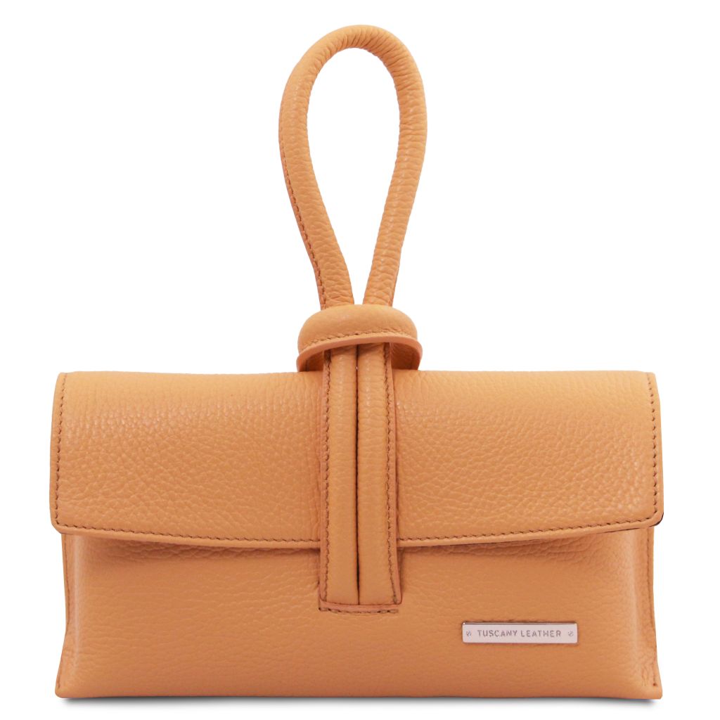 tl-bag-leather-clutch-tl141990 - Aprikoosi