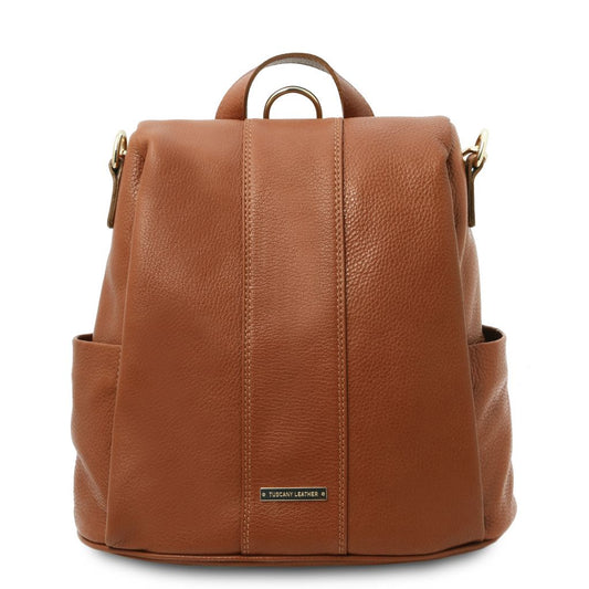 tl-bag-soft-leather-backpack-tl142138 - Konjakki