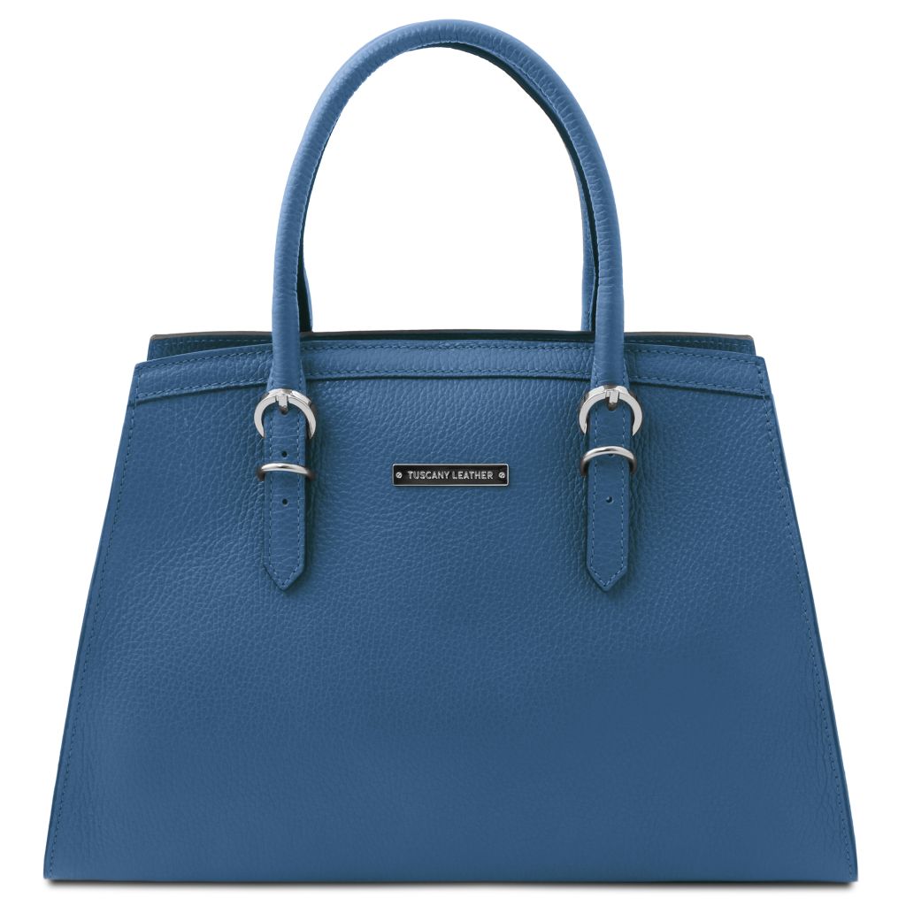 tl-bag-leather-handbag-tl142147 - Deniminsininen