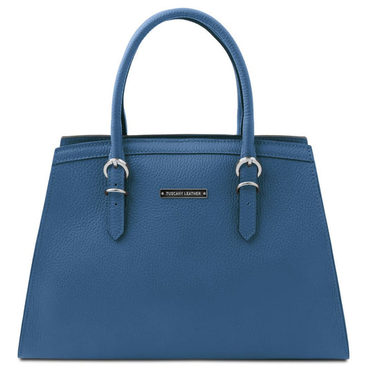 tl-bag-leather-handbag-tl142147 - Deniminsininen
