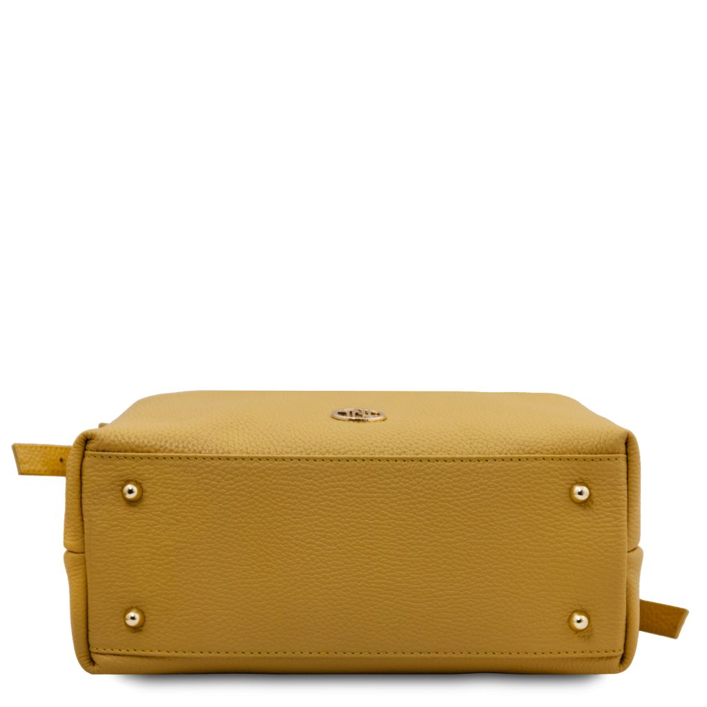 diade-soft-leather-shopping-bag-tl142587 - Keltainen - kuva 4