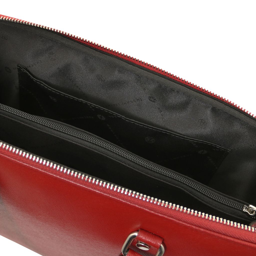 verona-saffiano-leather-business-bag-tl142547 - Punainen - kuva 7