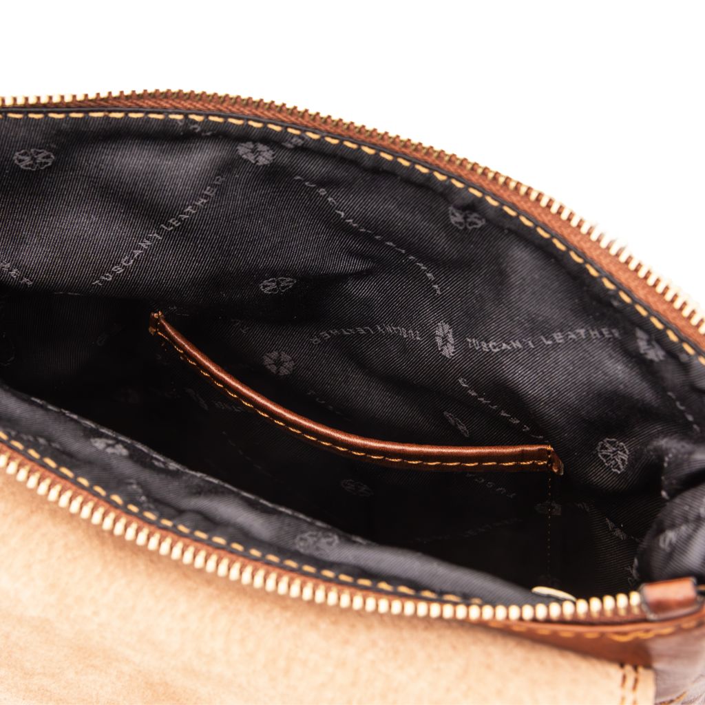 jimmy-leather-crossbody-bag-for-men-with-front-pocket-tl141407 - Ruskea - kuva 7