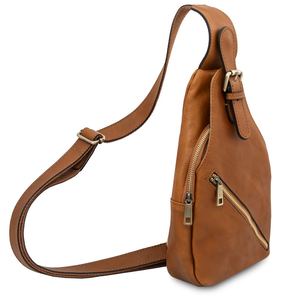 kevin-leather-crossover-bag-tl142423 - Luonnonväri - kuva 2