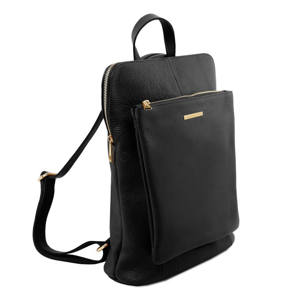 tl-bag-soft-leather-backpack-for-women-tl141682 - Musta - kuva 2