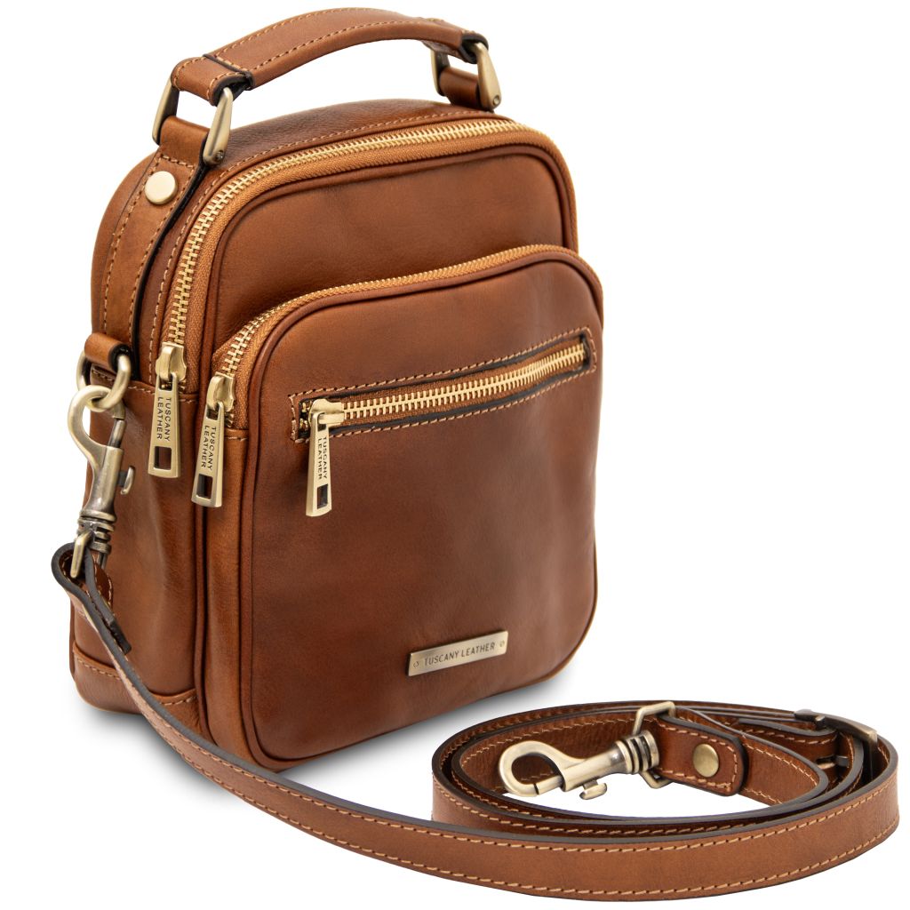 paul-leather-crossbody-bag-tl142457 - Luonnonväri - kuva 2
