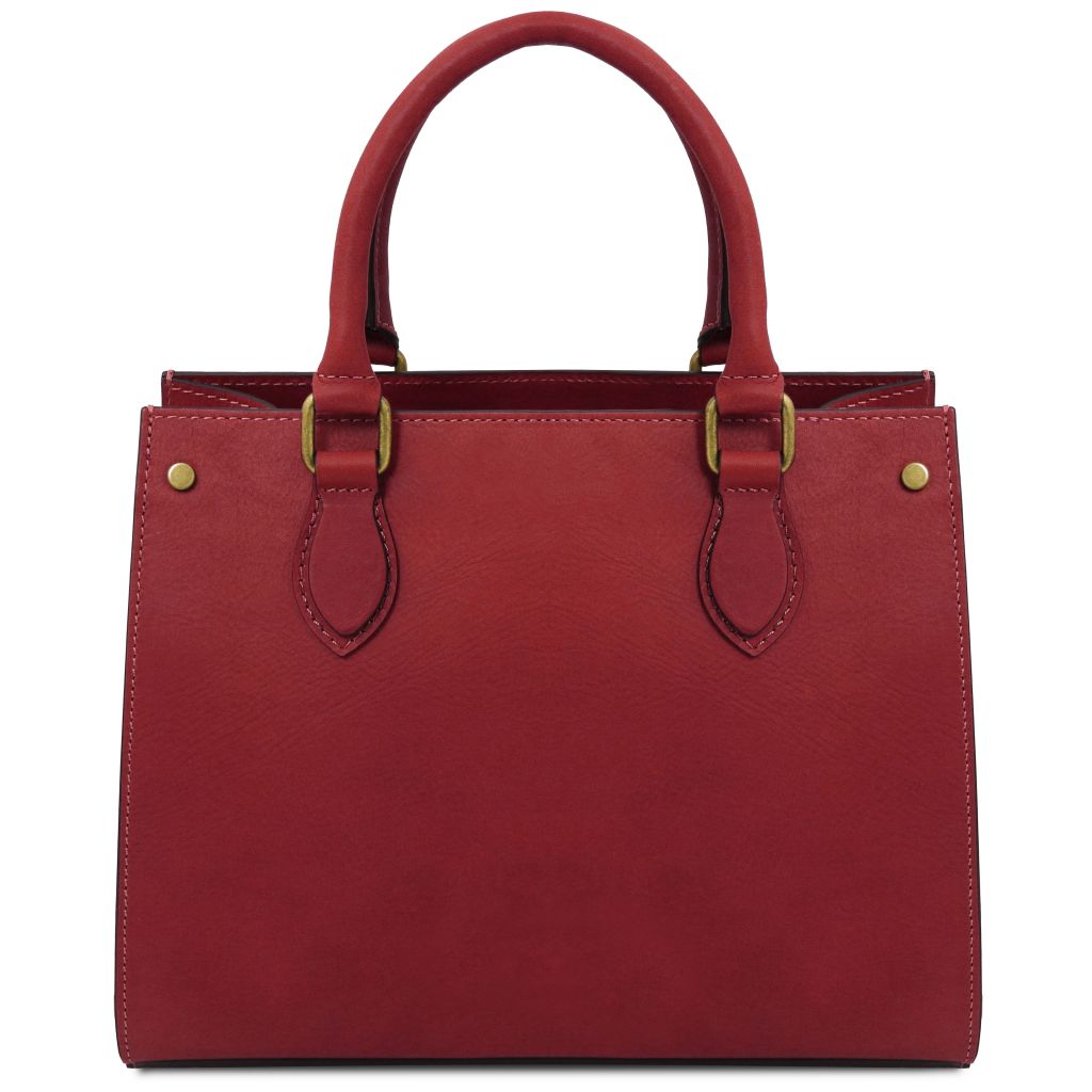 dama-leather-handbag-tl142564 - Punainen - kuva 4