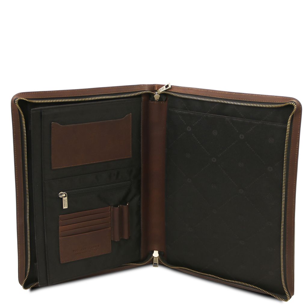 costantino-leather-document-case-with-handle-tl142545 - Tummanruskea - kuva 6