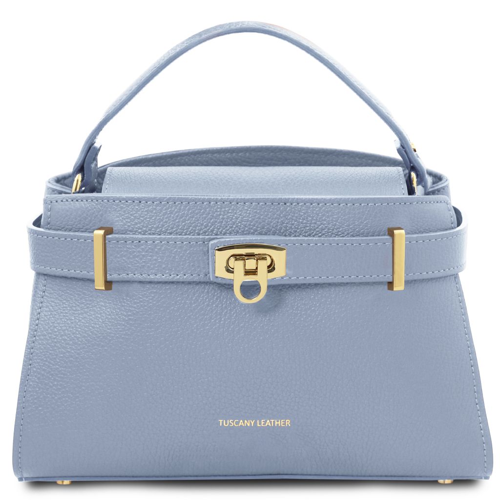 maisy-leather-tote-tl142455 - Vaaleansininen
