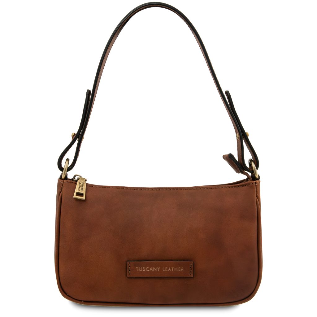 parfait-leather-clutch-tl142568 - Ruskea