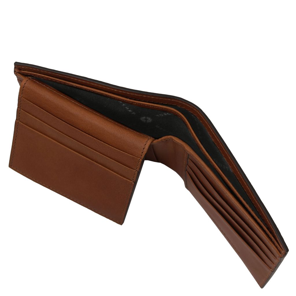 exclusive-3-fold-leather-wallet-for-men-tl142589 - Ruskea - kuva 5
