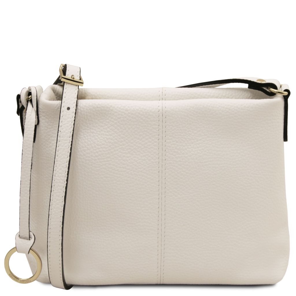 tl-bag-soft-leather-shoulder-bag-tl141720 - Valkoinen