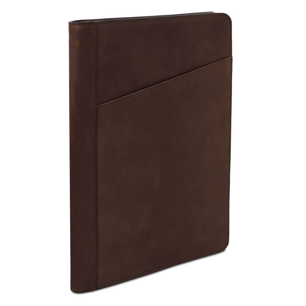 tiberio-leather-document-case-tl142556 - Tummanruskea - kuva 2