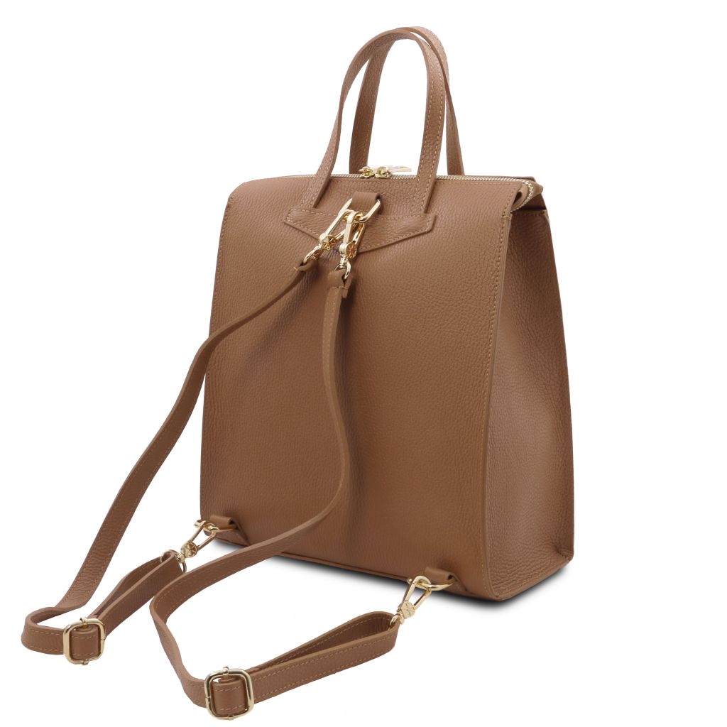 tl-bag-leather-backpack-for-women-tl142211 - Karamelli - kuva 3