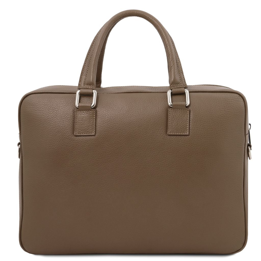 ferrara-leather-laptop-briefcase-tl142548 - Tumma taupe - kuva 3