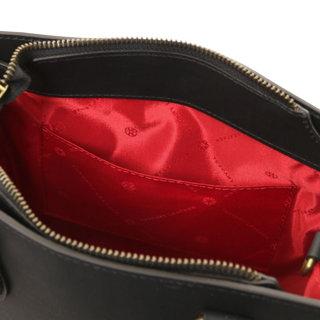 dama-leather-handbag-tl142564 - Musta - kuva 7